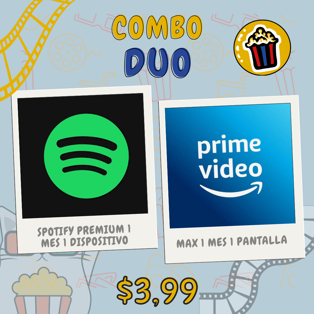 Spotify Premium + Prime Video
