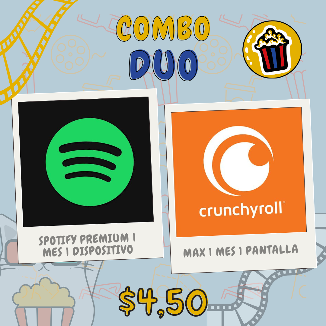 Spotify Premium + Crunchyroll