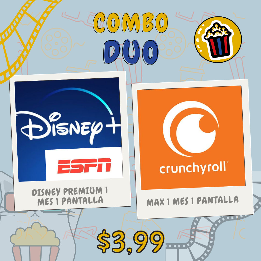 Disney Premium ESPN + Crunchyroll